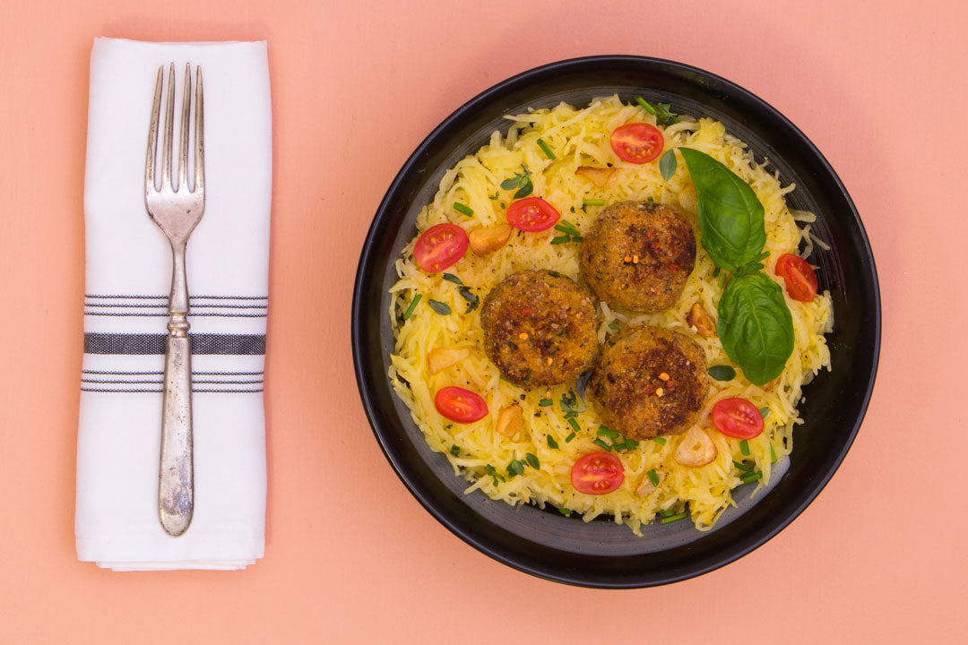 Garlic Lovers Tempeh Meatballs