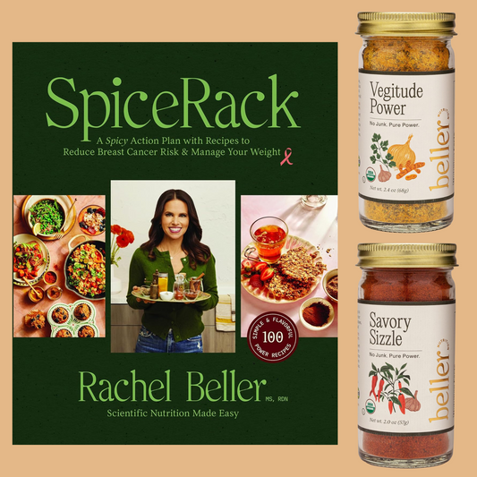 SpiceRack Book + Savory Sizzle + Vegitude Power