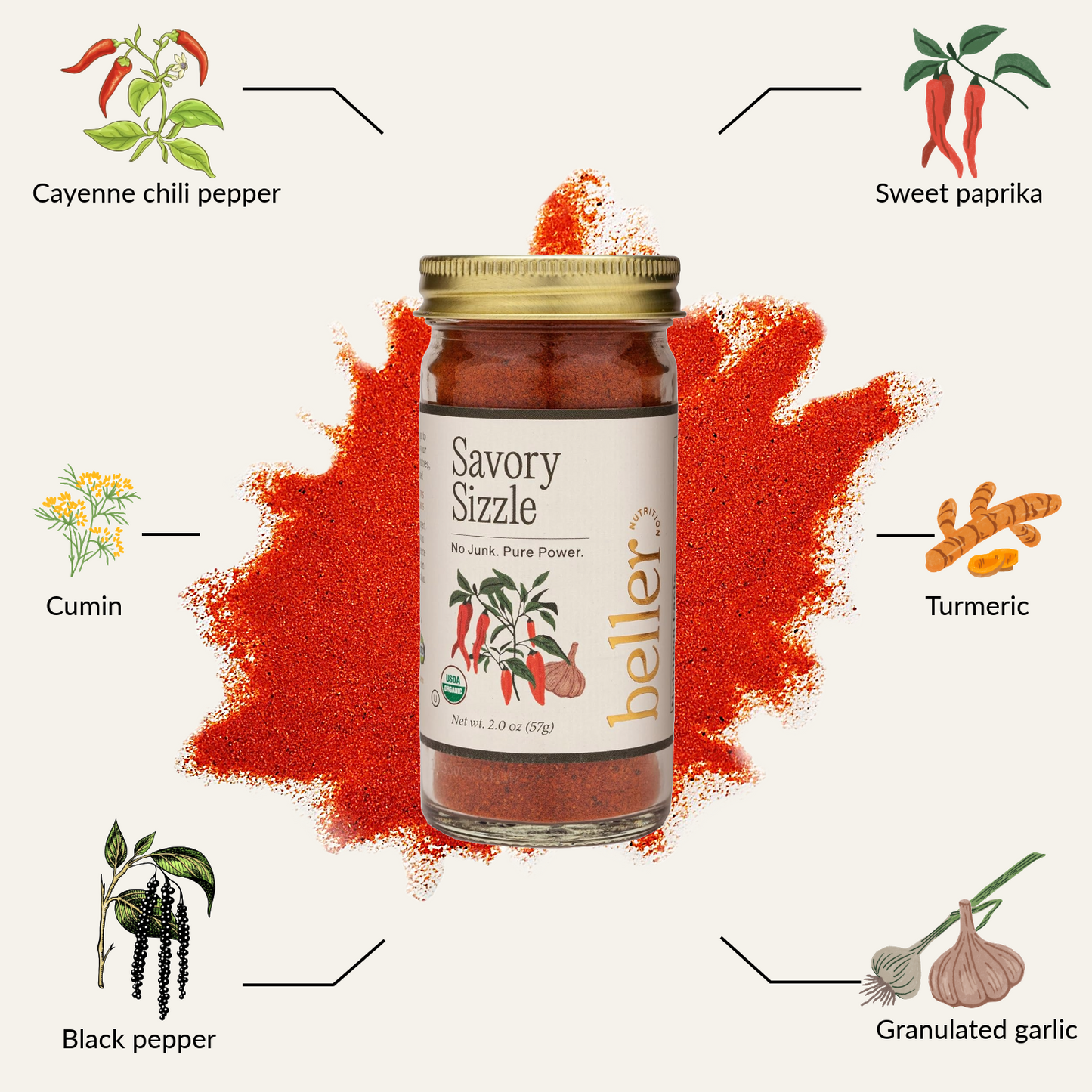 SpiceRack Book + Savory Sizzle + Vegitude Power