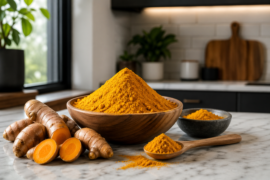 beller nutrition organic turmeric spice and turmeric on the pitt
