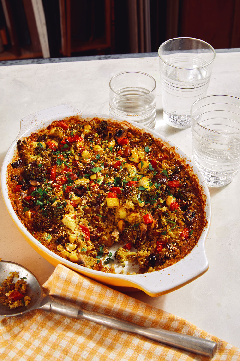 Easy Quinoa Vegetable Casserole Recipe