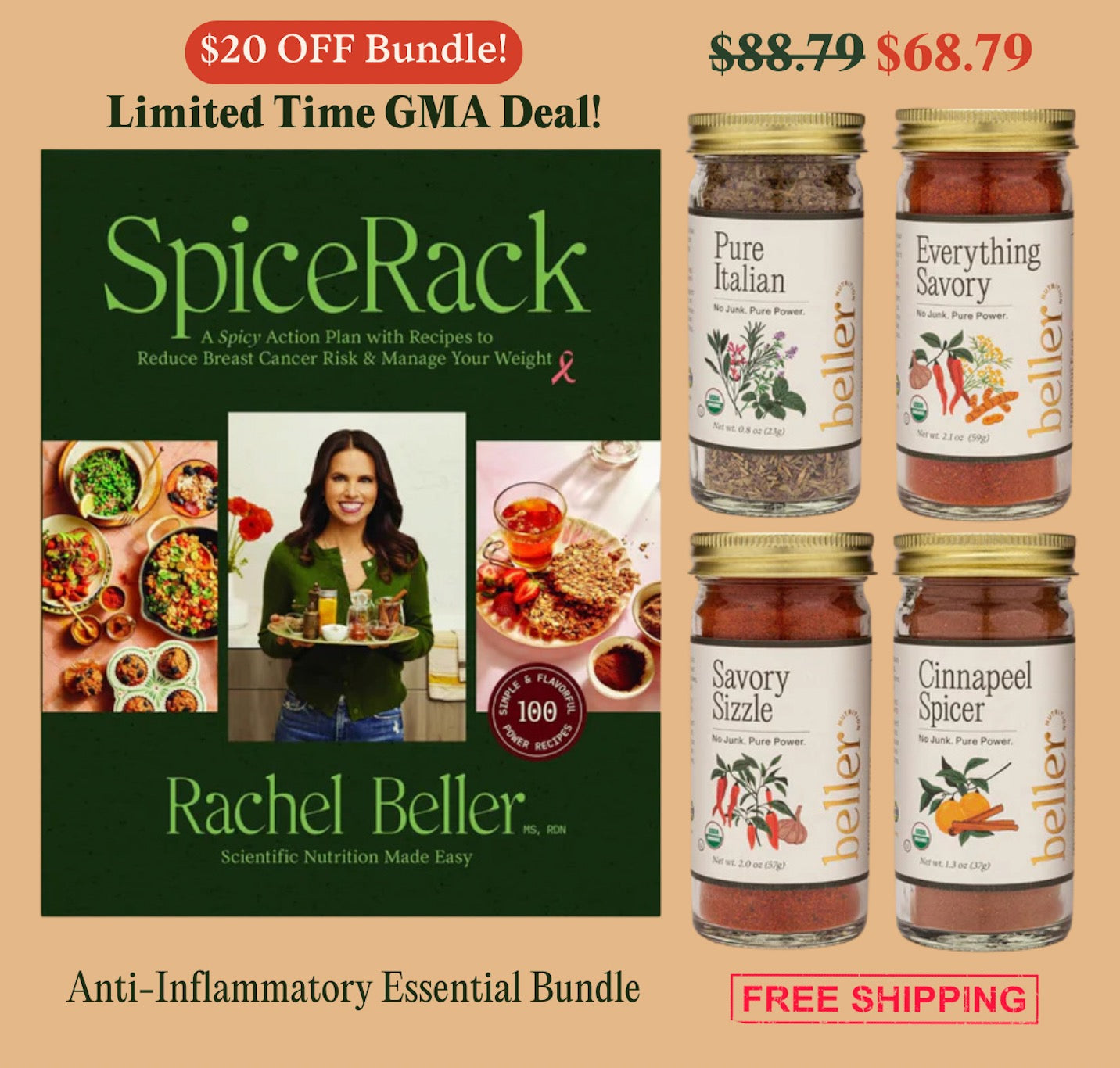 GMA Deal: Spicerack Pure Italian + Everything Savory + Cinnapeel Spicer + Savory Sizzle