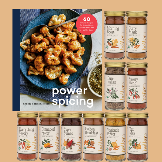 Power Spicing Cookbook + Full Spice Set