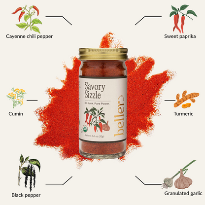 SpiceRack Book + Savory Sizzle + Vegitude Power