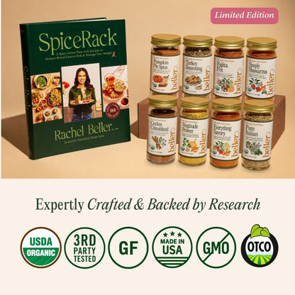 GMA Deal 8-Pack (5 NEW BLENDS) + SpiceRack Book (25% off)