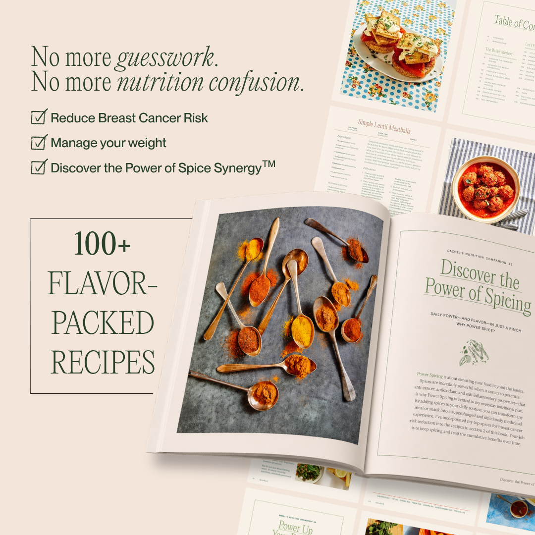 SpiceRack: A Spicy Action Plan with Recipes to Reduce Breast Cancer Risk & Manage Your Weight