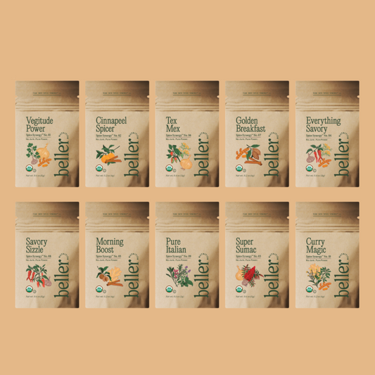 Organic Spice Set Travel 10-Pack