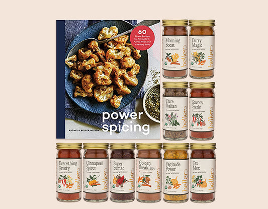 Power Spicing Cookbook + Full Spice Set