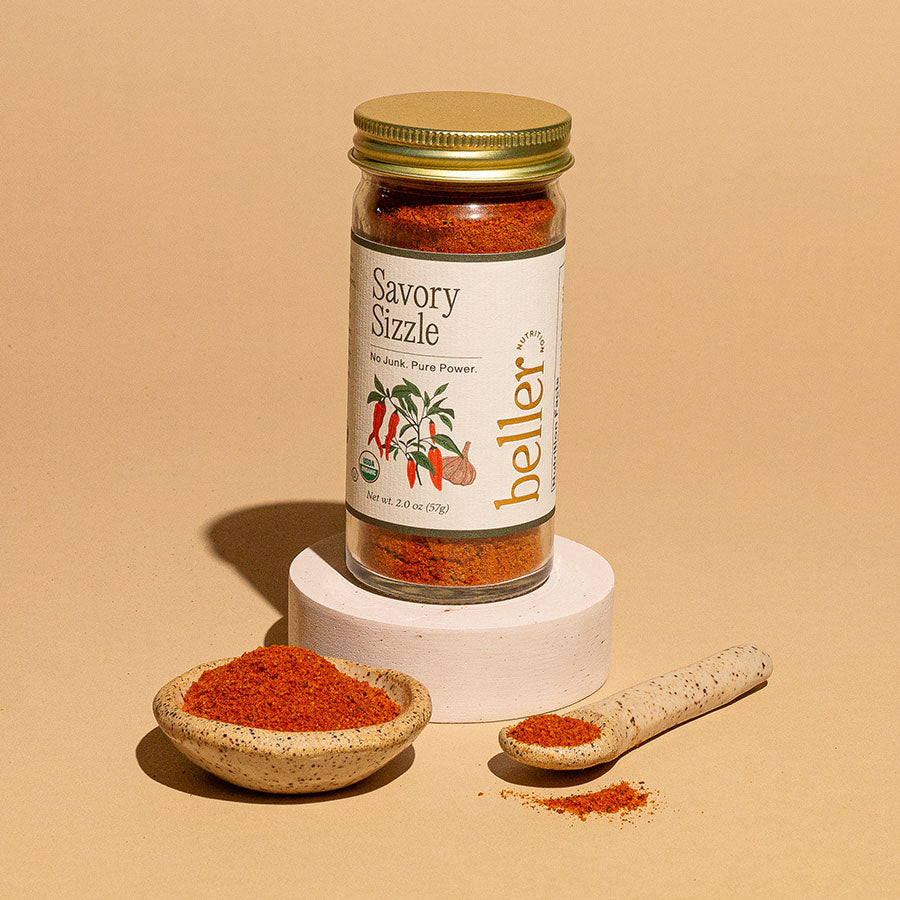 SpiceRack Book + Savory Sizzle + Vegitude Power – Beller Nutrition