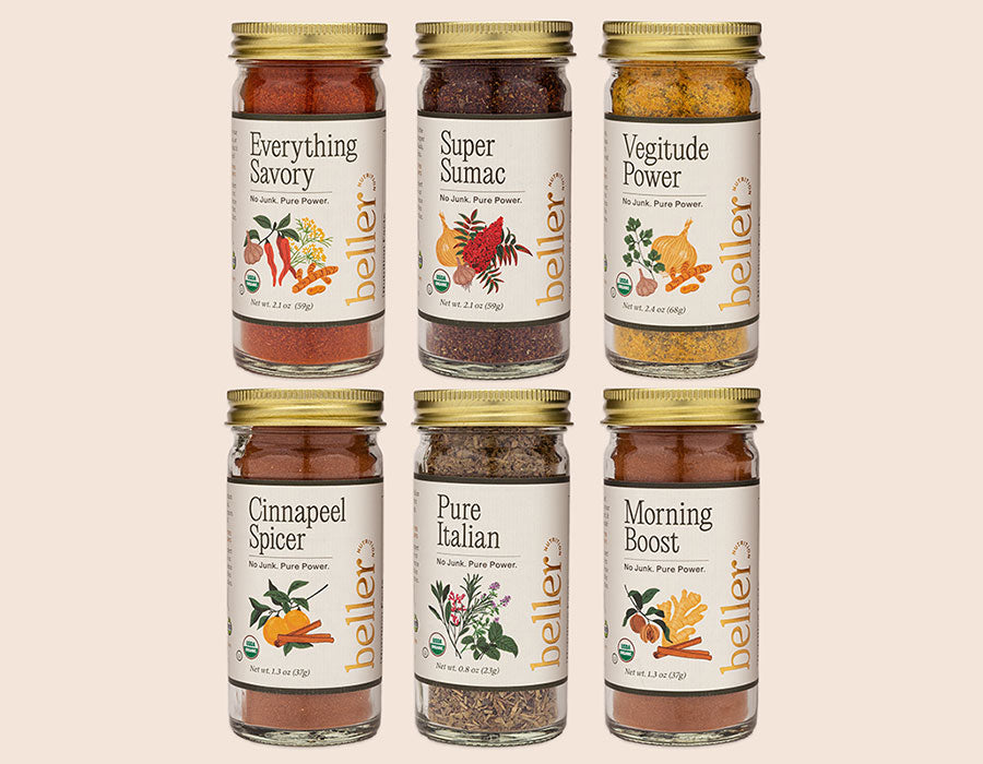 6 Organic Spice Blends Gift Set