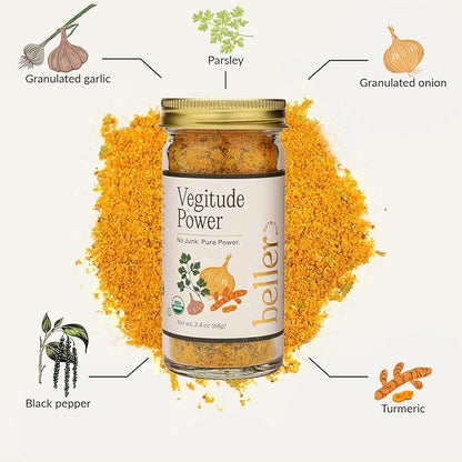 SpiceRack Book + Savory Sizzle + Vegitude Power